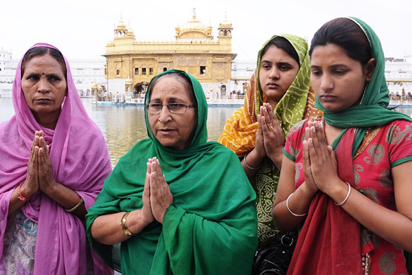 Singh’s family in Amritsar, April 28. Narinder Nanu—AFP