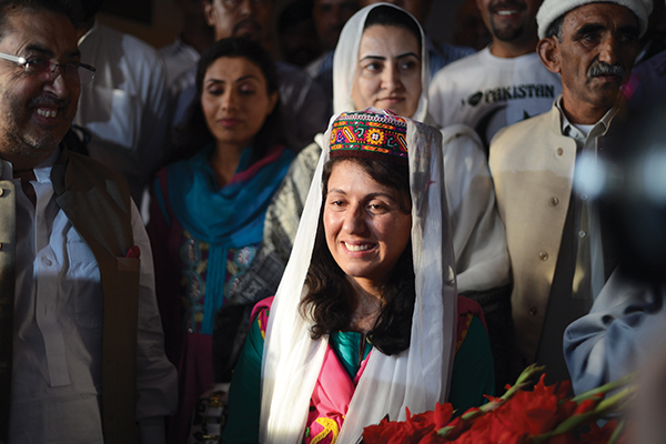 Samina Baig. Farooq Naeem—AFP
