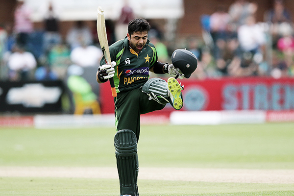 Man of the Match Shehzad. Anesh Debiky—AFP