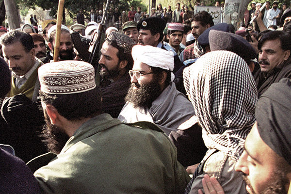 Azhar in Islamabad on Jan. 27, 2000. Tanveer Mughal—AFP