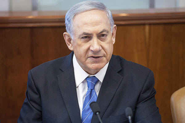 Israeli Prime Minister Benjamin Netanyahu. Emil Salman—AFP