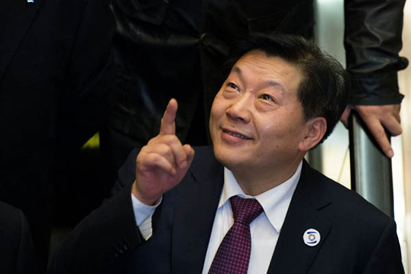 China’s minister of cyberspace affairs administration, Lu Wei. Johannes Eisele—AFP
