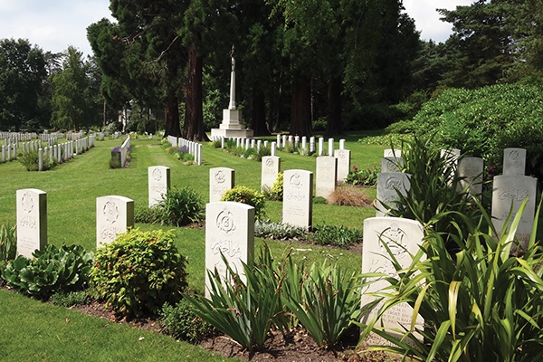 Brookwood, where many Indian soldiers are buried. Courtesy of the author.