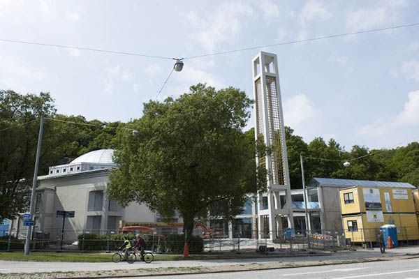 A mosque in Sweden. Jonathan Nackstrand—AFP