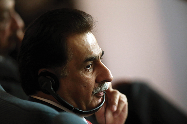 Sadiq in Kuwait, Dec. 16, 2014. Yasser al-Zayyat—AFP