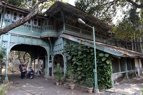 The Kipling Bungalow in Mumbai. Indranil Mukherjee—AFP
