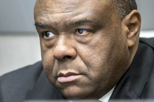 Former Congolese vice president Jean-Pierre Bemba. Jerry Lampen-ANP—AFP