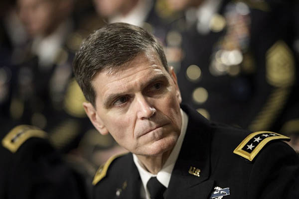 Head of U.S. Central Command General Joseph Votel. Brendan Smialowski—AFP