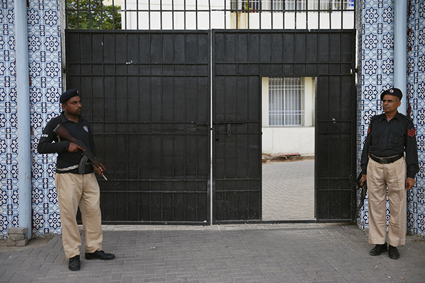 An antiterrorism court in Karachi. Rizwan Tabassum—AFP