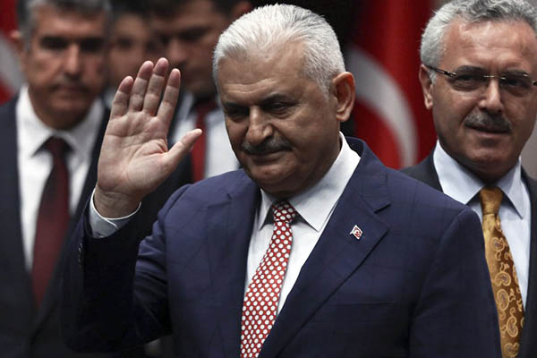 Turkey Prime Minister Binali Yildirim. Adem Altan—AFP