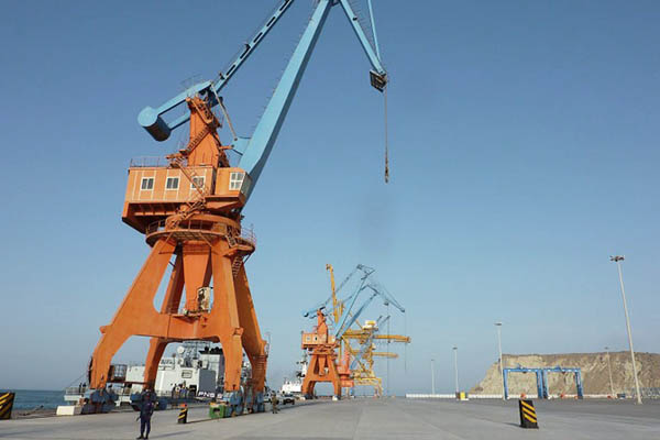 The port of Gwadar in Balochistan province. Sarah Titterton—AFP