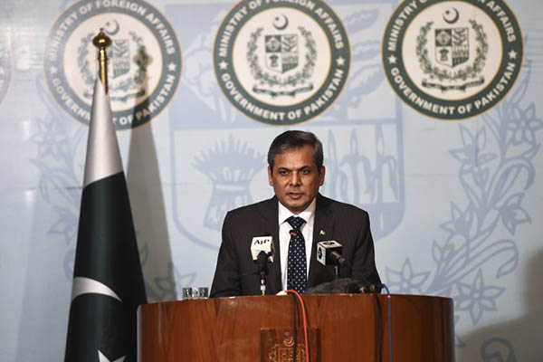 Pakistan Foreign Ministry spokesman Nafees Zakariya. Farooq Naeem—AFP